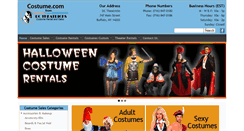 Desktop Screenshot of costume.com